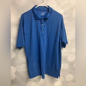 Grand Slam polo XL Blue Golf‎ Striped Top